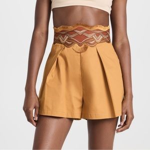 Andrea Iyamah Olla Flare Shorts